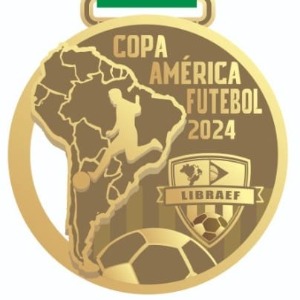 Logo do torneio Copa Amrica Libraef de Futebol 2024 - Sub 13